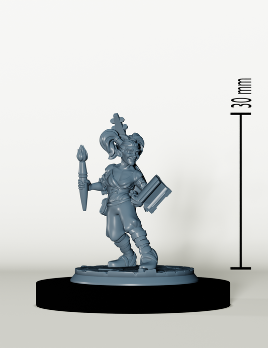 Linzi - Barde Halfelin - Pathfinder 2e