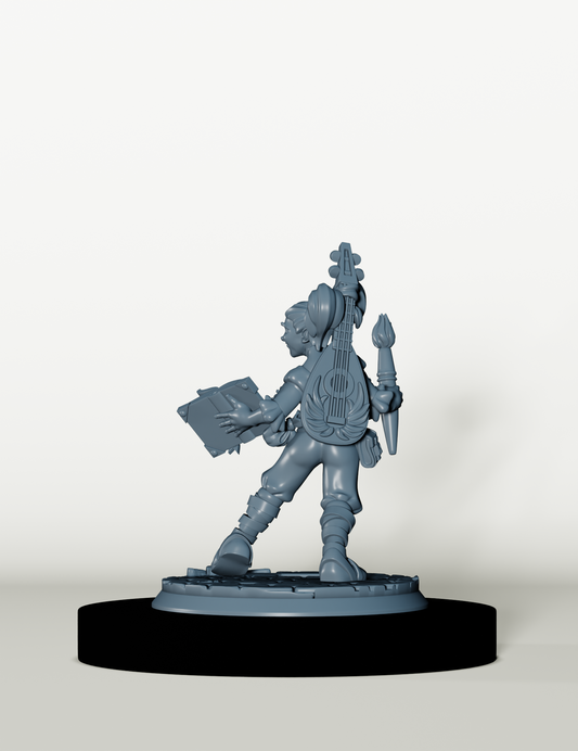Linzi - Barde Halfelin - Pathfinder 2e