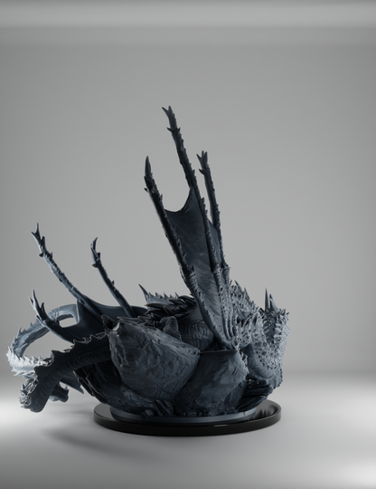 Dragon de Magma Adulte, Gardien des Profondeurs Incandescentes