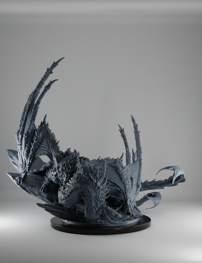 Dragon de Magma Adulte, Gardien des Profondeurs Incandescentes