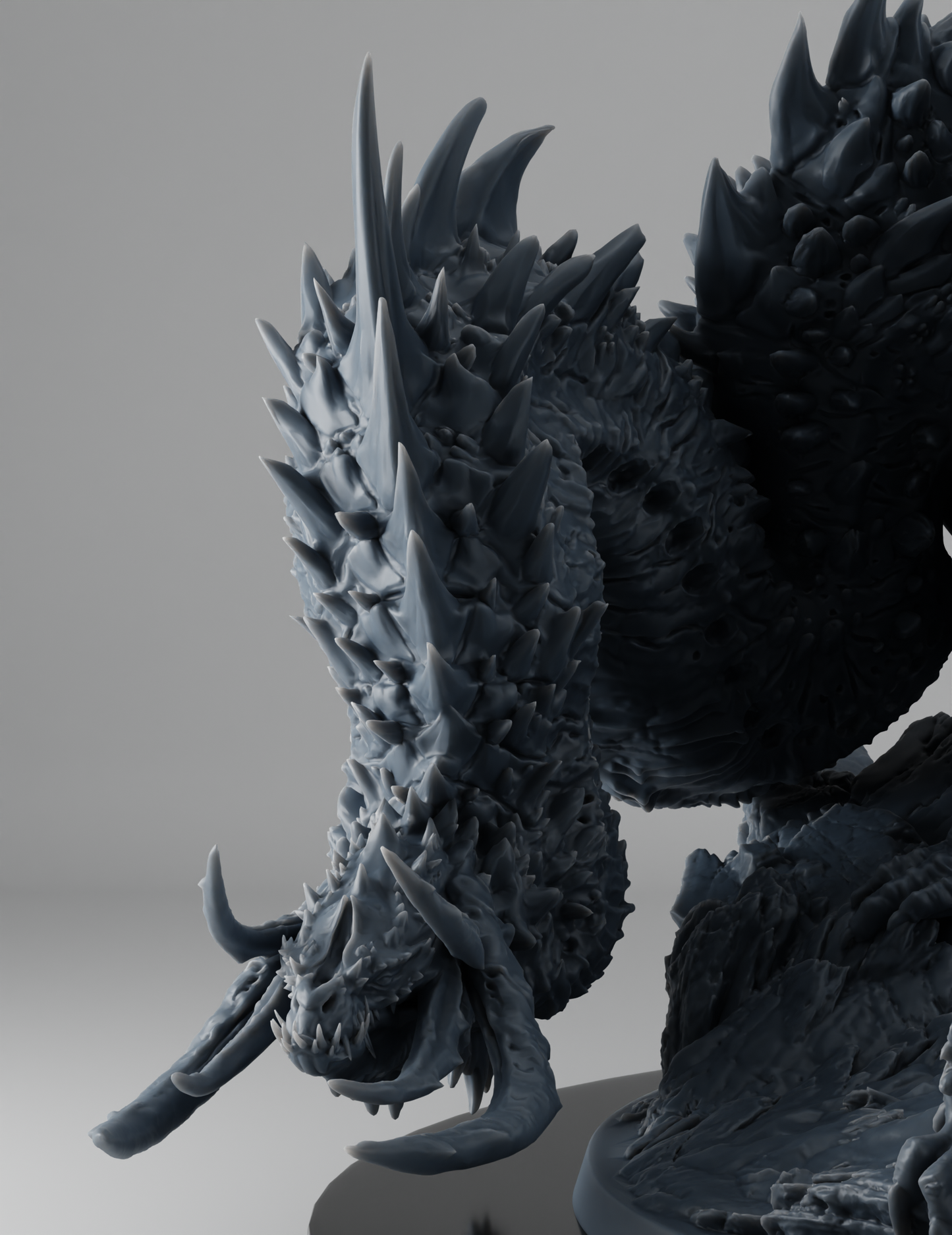 Dragon de Magma Adulte, Gardien des Profondeurs Incandescentes