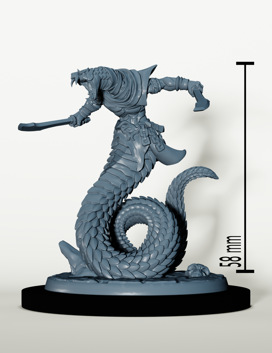 Guerriers Nagarots - hommes serpents