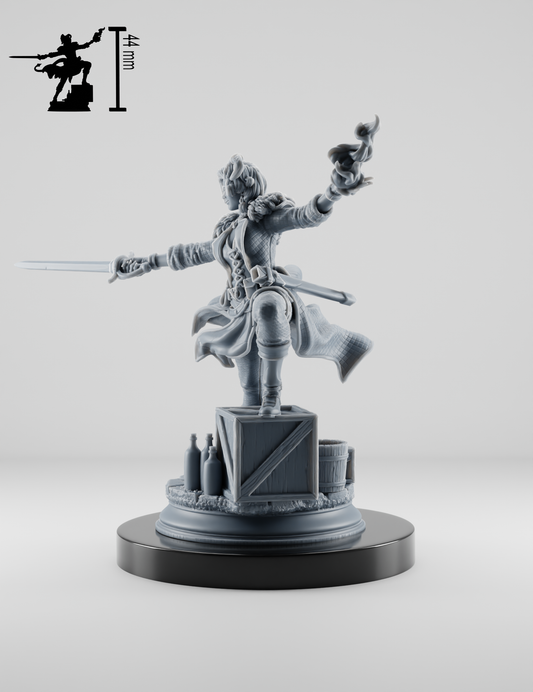 Tiefling Guerrière Épée