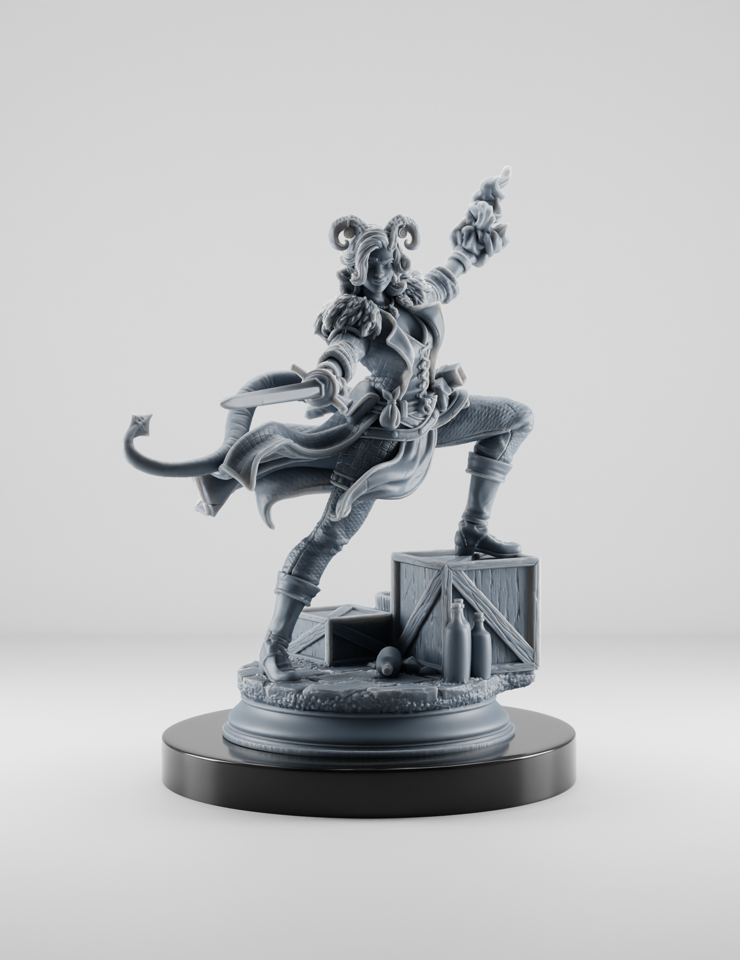 Tiefling Guerrière Épée