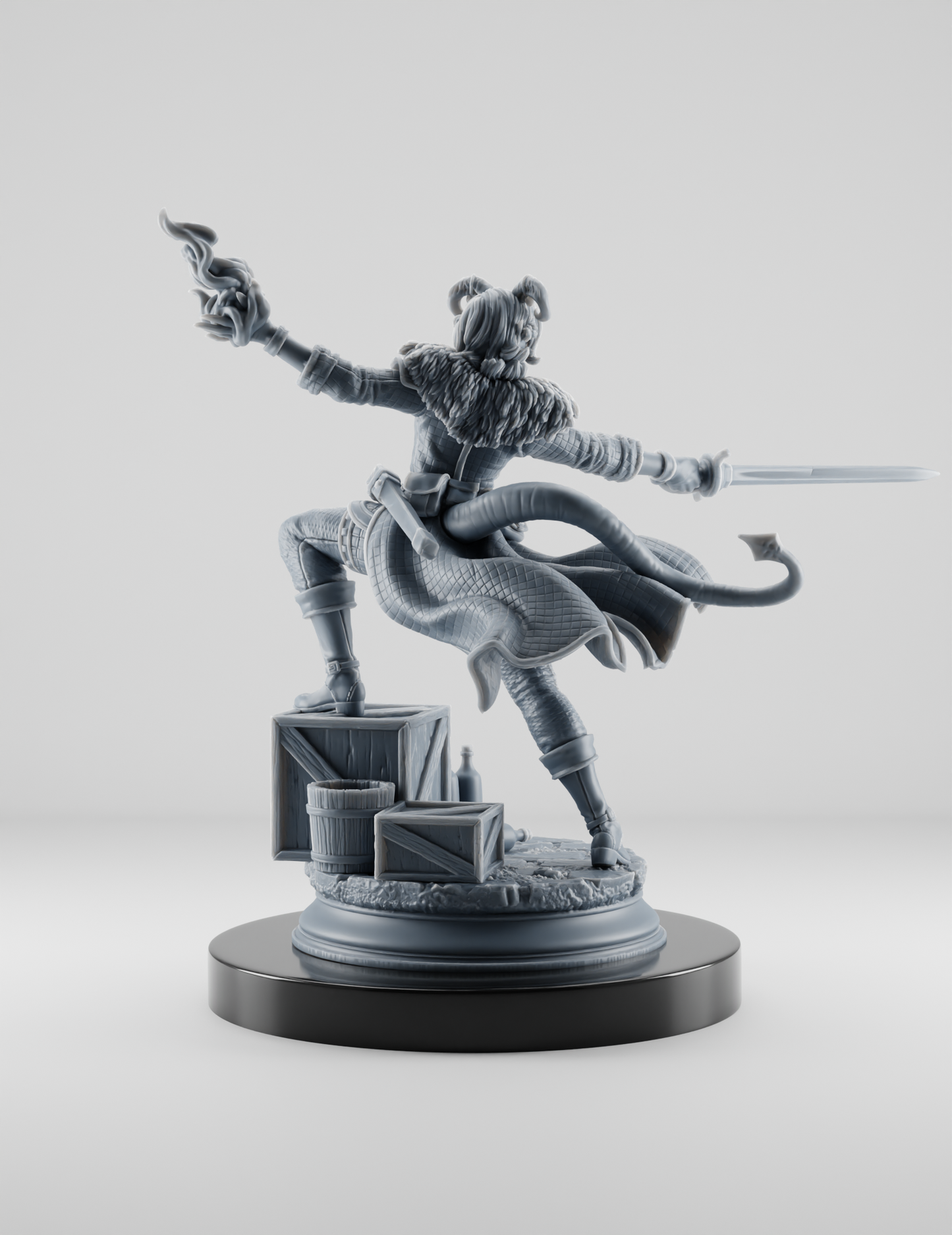 Tiefling Guerrière Épée