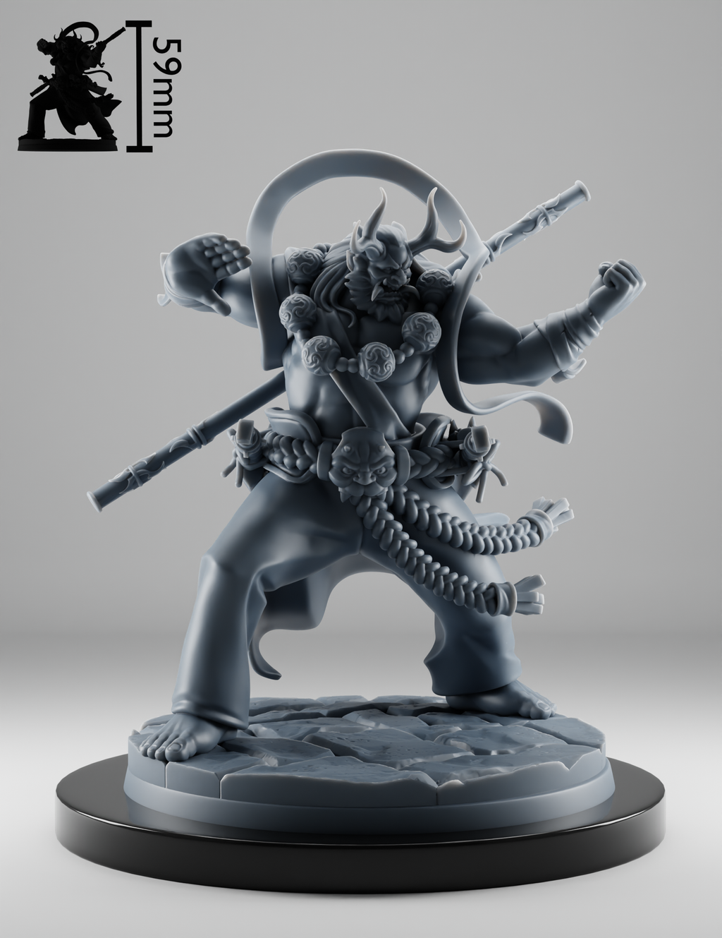Set de 14 Guerriers Oni