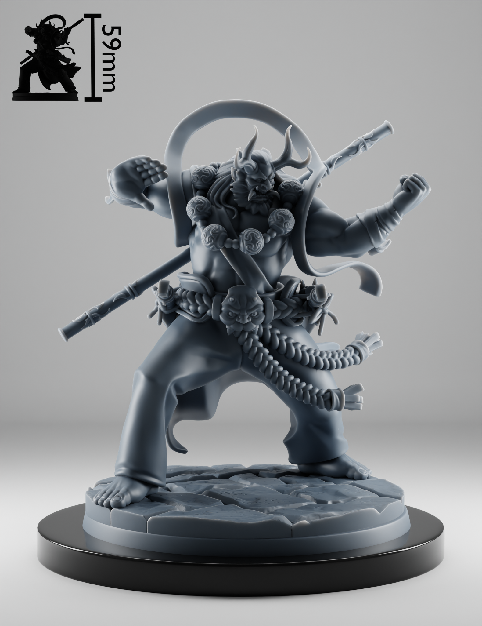 Set de 14 Guerriers Oni