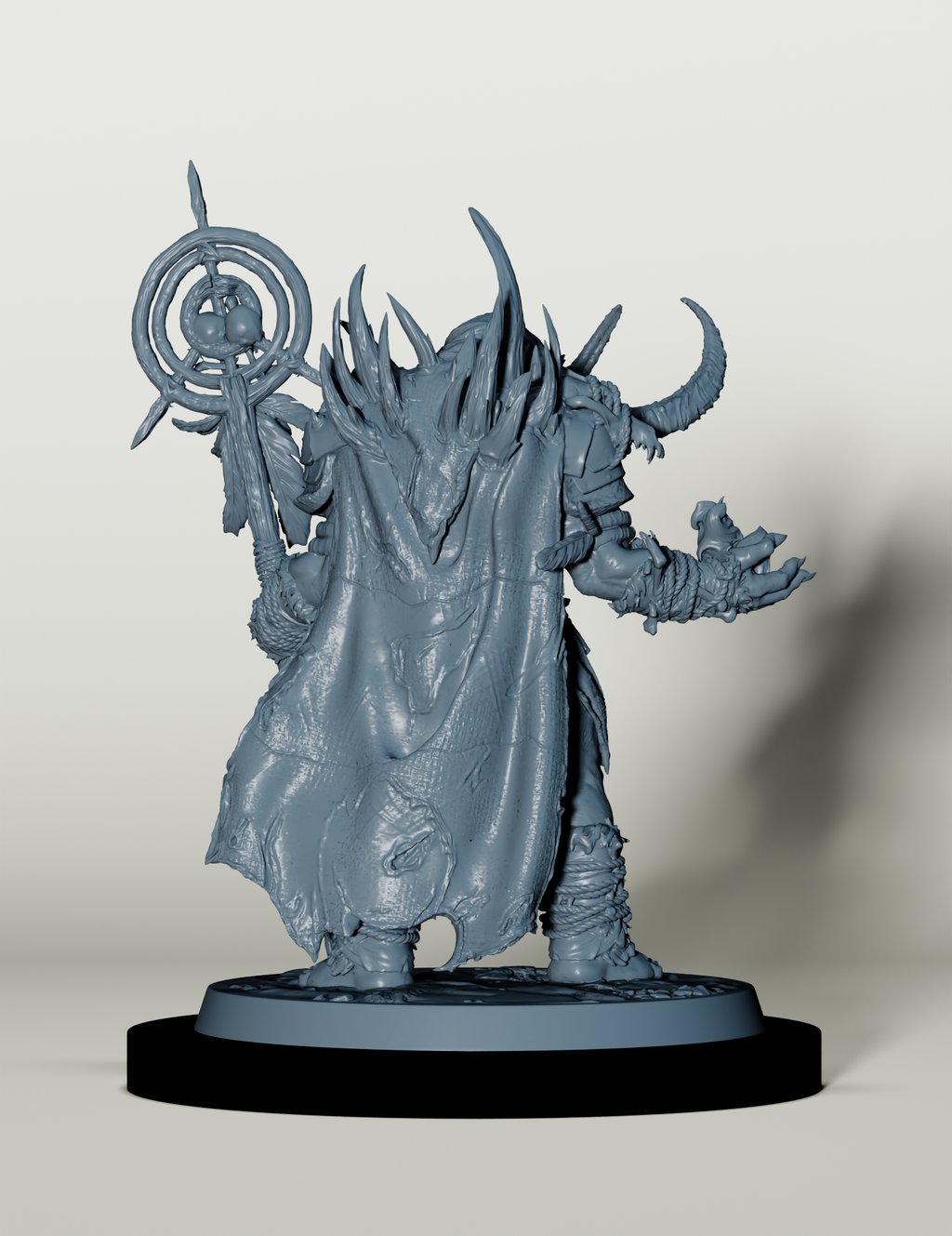 Chaman du Clan Indomptable - Monstre D&D 5e