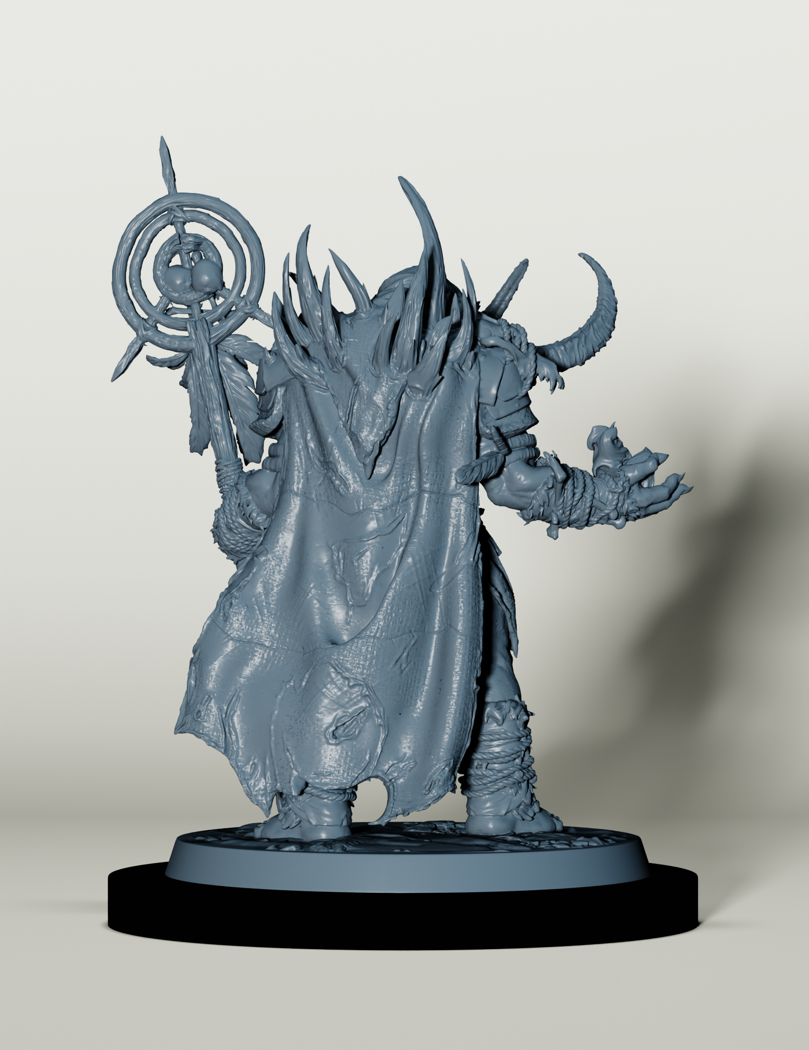Chaman du Clan Indomptable - Monstre D&D 5e