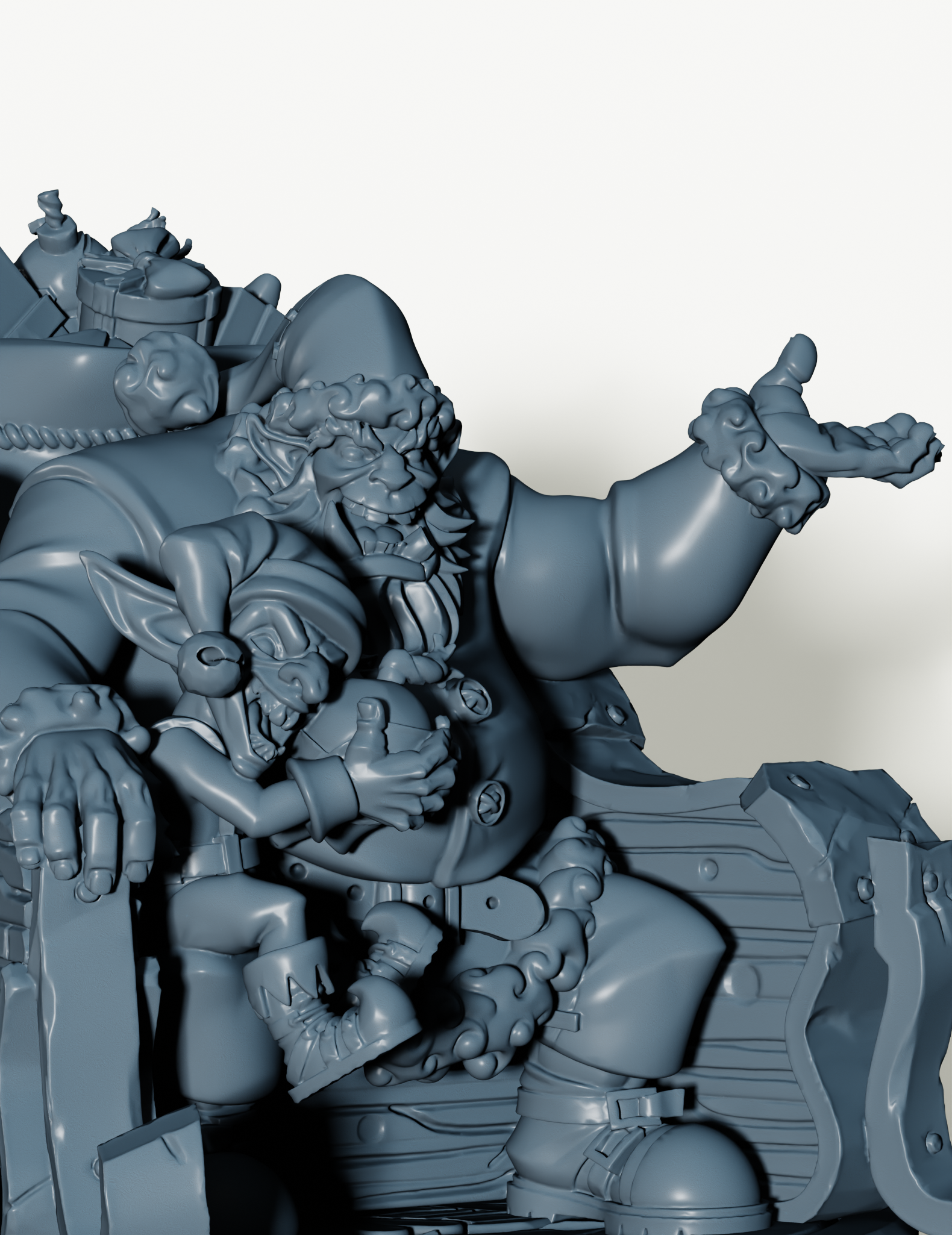 Père noël orc
