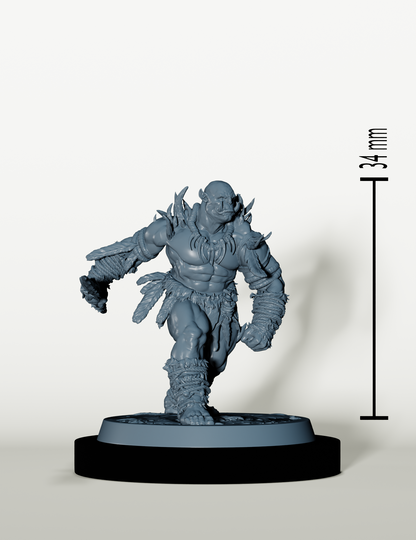 Set Guerriers Orcs Sauvage