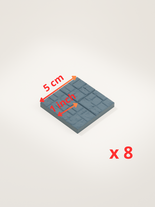 Pack Apprenti des tuiles – Donjon modulaire 1 pouce