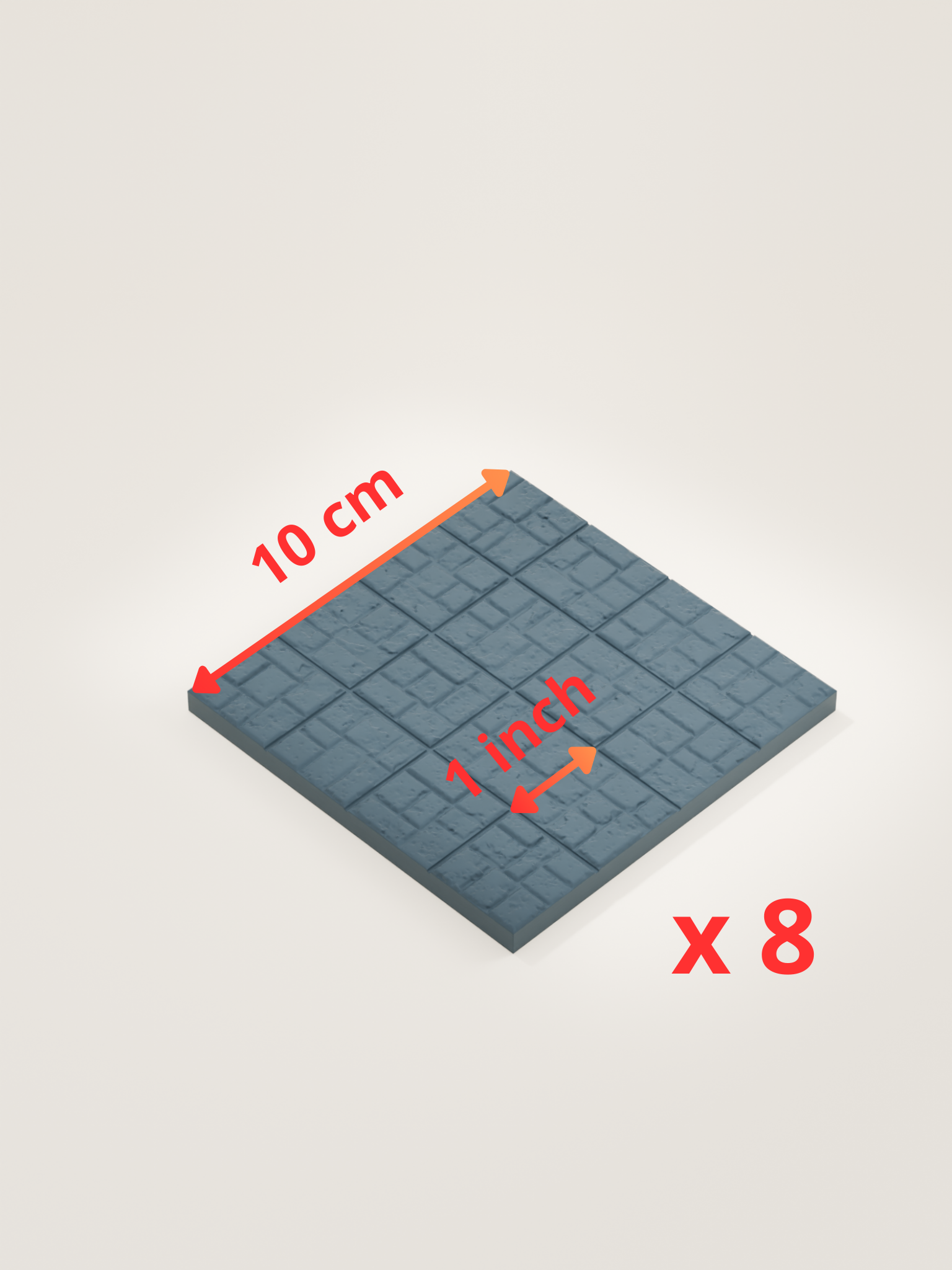 Pack Commandant des tuiles – Donjon modulaire 1 pouce