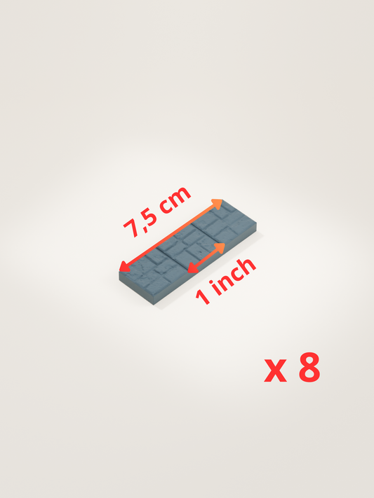 Pack Commandant des tuiles – Donjon modulaire 1 pouce