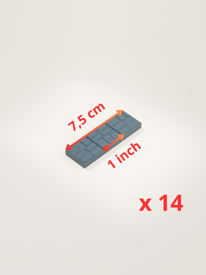Pack Maître des tuiles – Donjon modulaire 1 pouce
