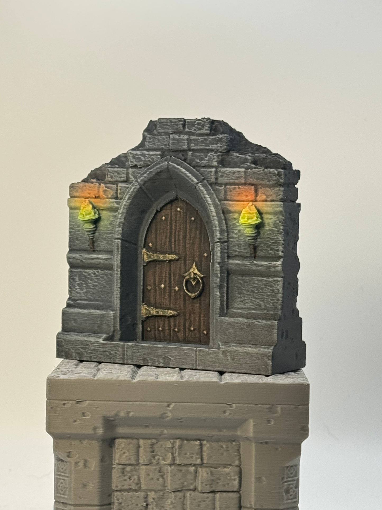 Mur modulaire porte verouillée