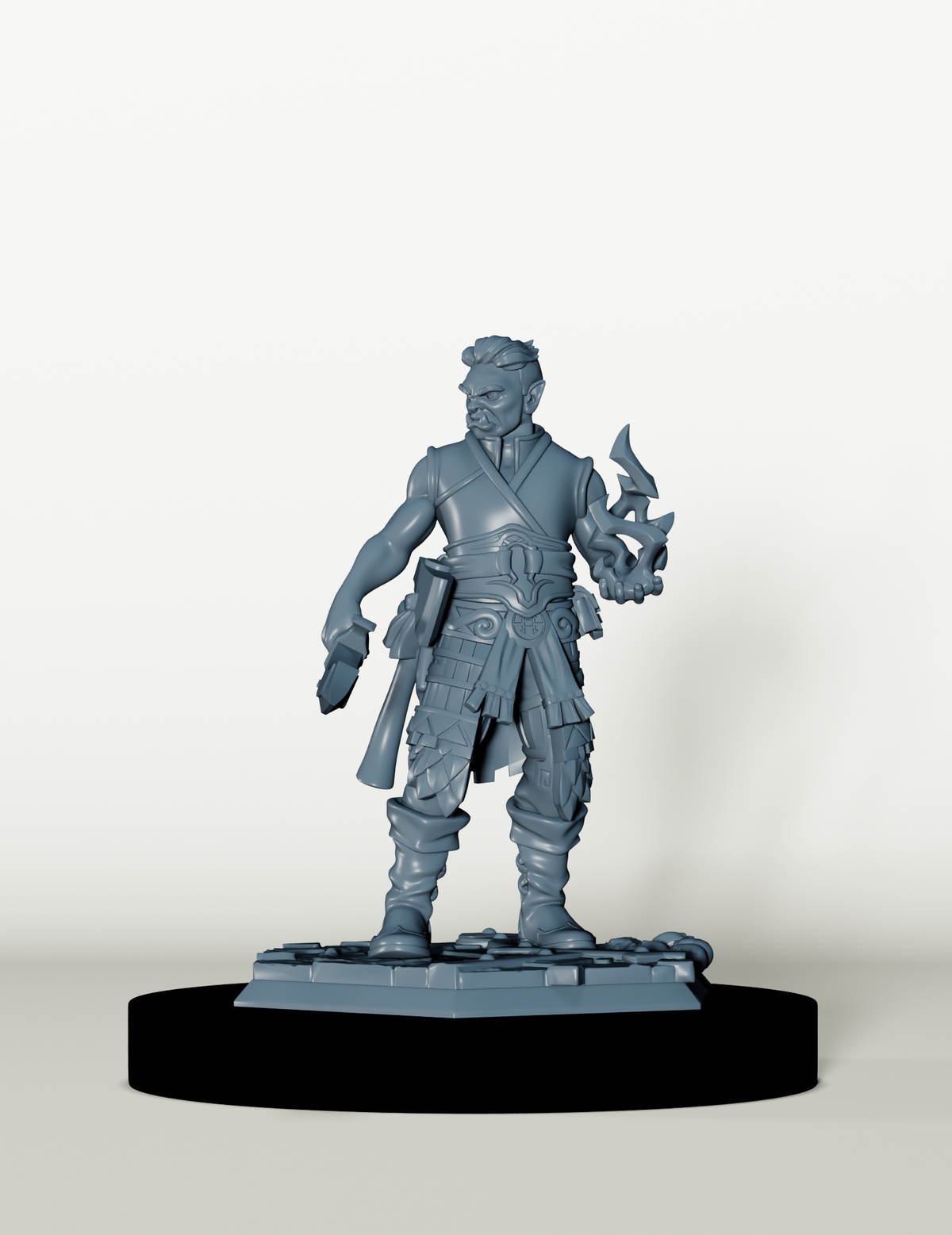 Regongar - Demi-Orc Mage de Combat - Pathfinder 2e