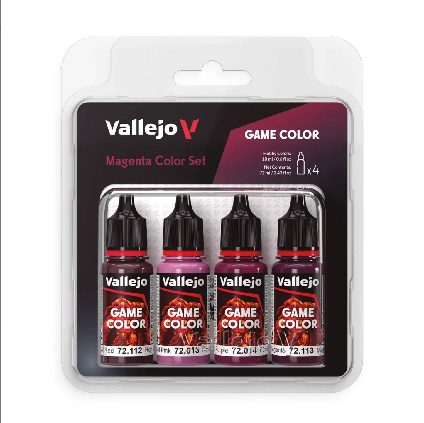 Game Color Set Magenta
