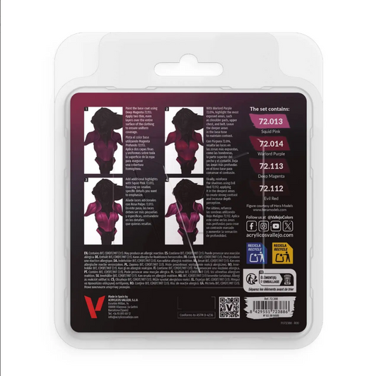 Game Color Set Magenta