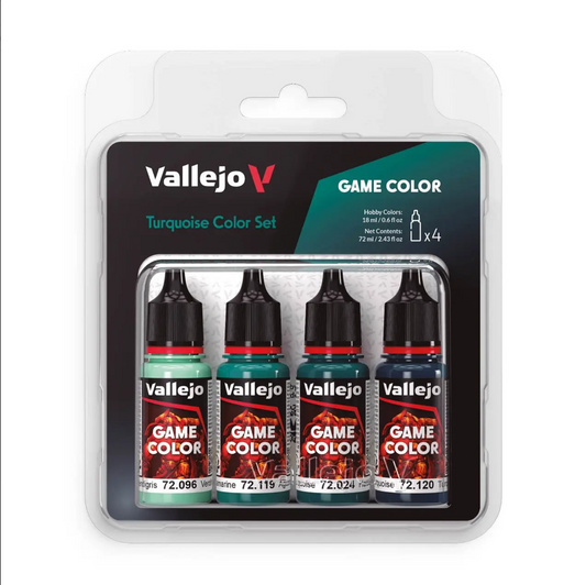 Game Color Set Turquoise