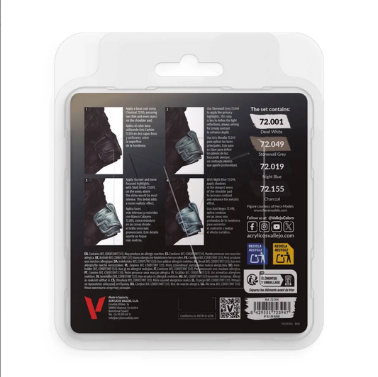 Game Color Set Argent NMM