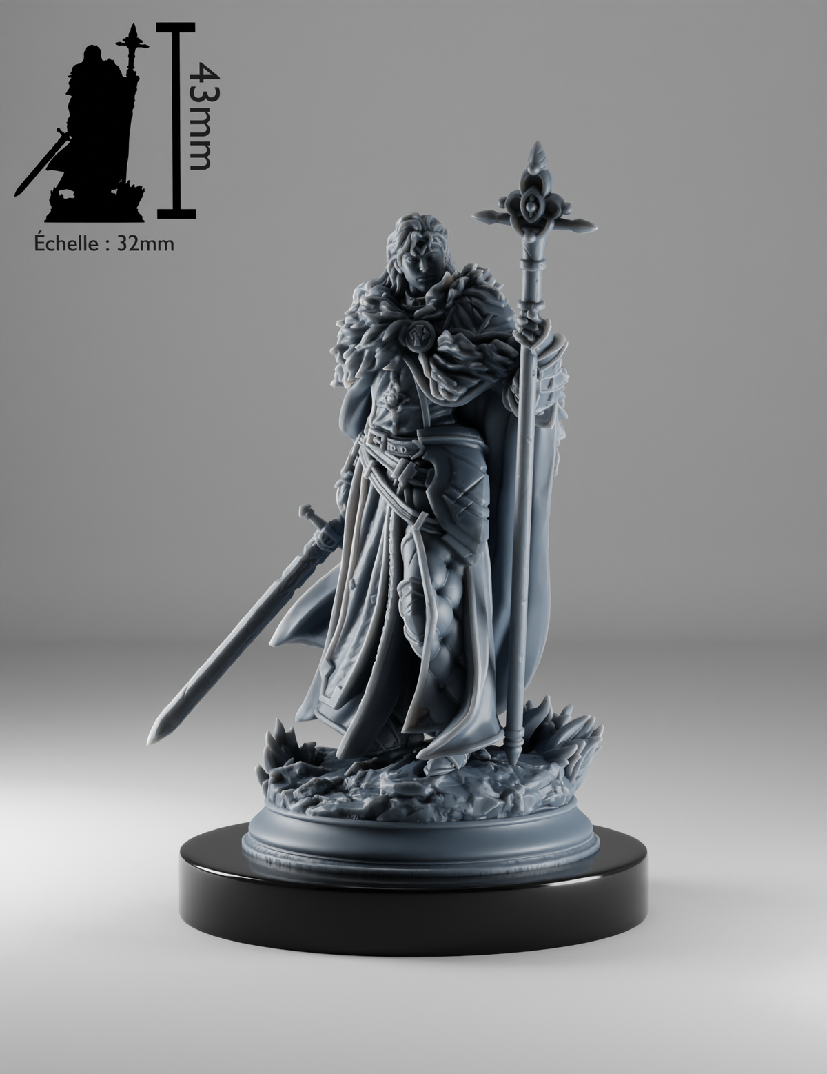 Clerc de Guerre au Sceptre Sacré