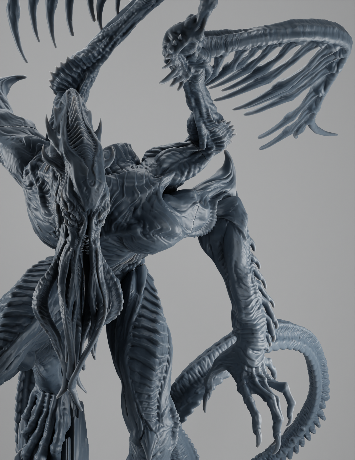 Rejeton Stellaire de Cthulhu Ailé