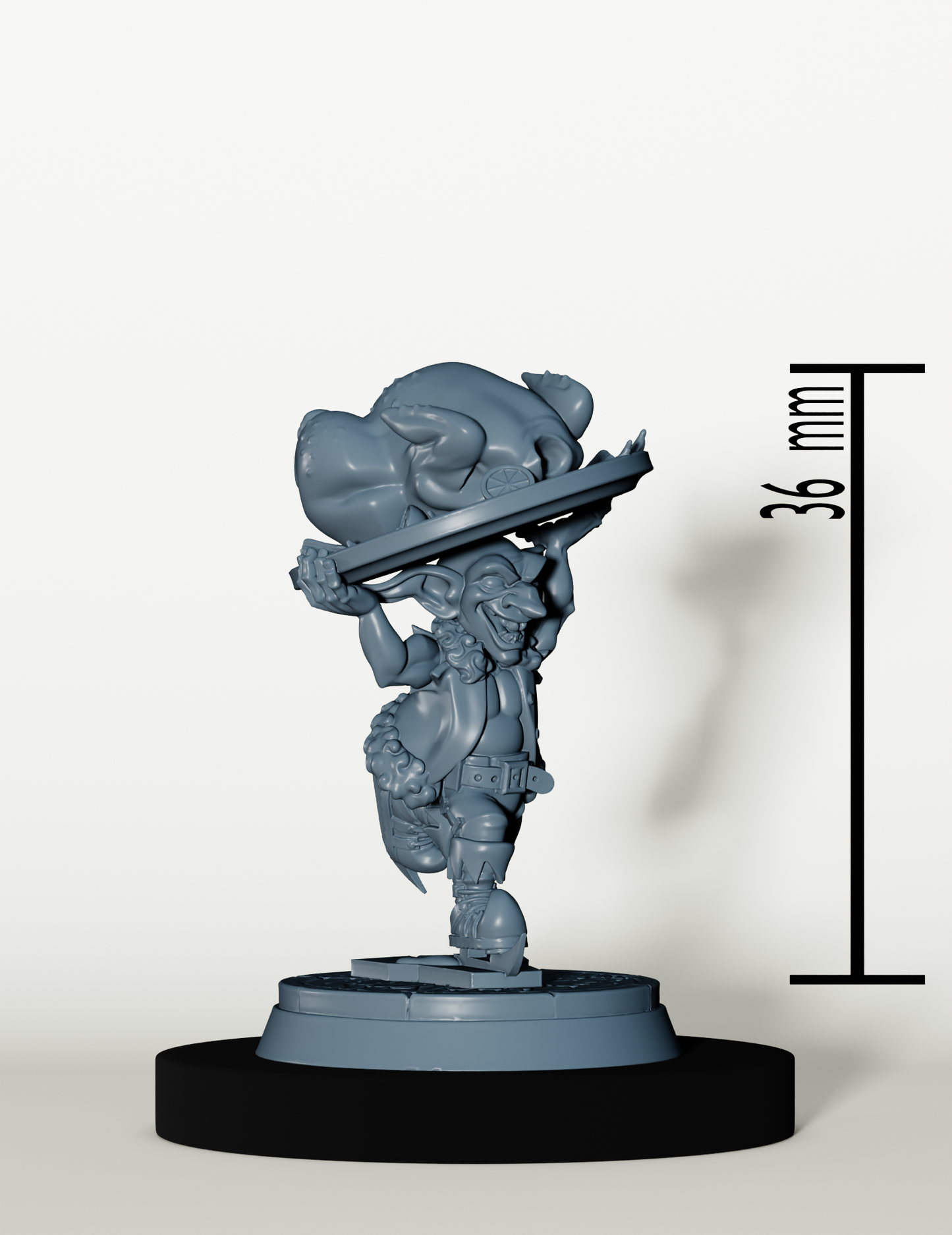 Orc et gobelin Dîner de Noël