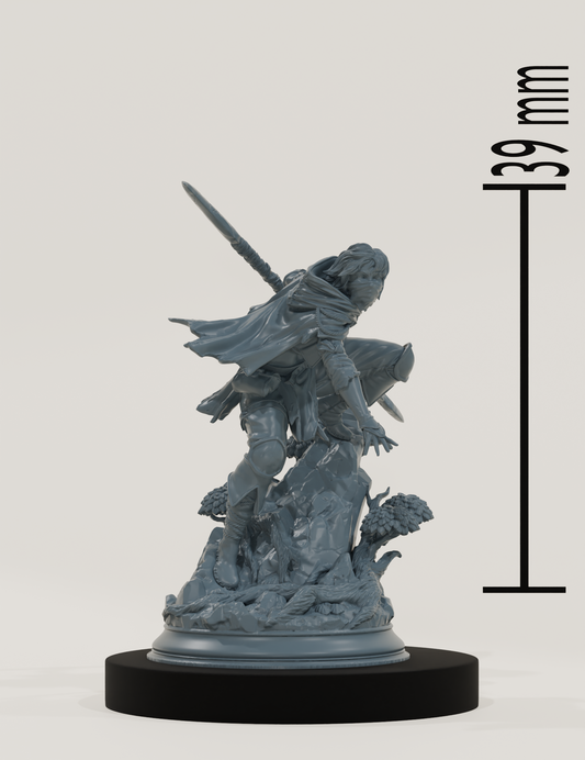 Rôdeuse Elfe (Glaive Double)