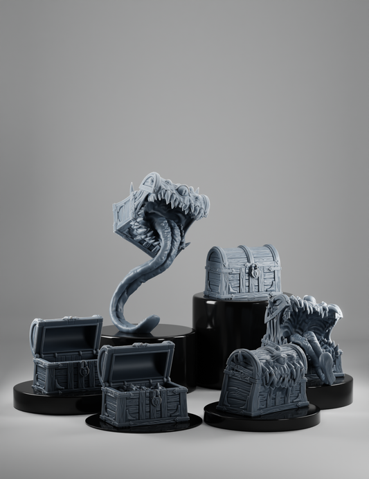Mimics et Coffres au Trésor de Donjon