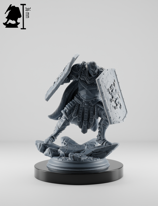 Orc Paladin avec boucliers