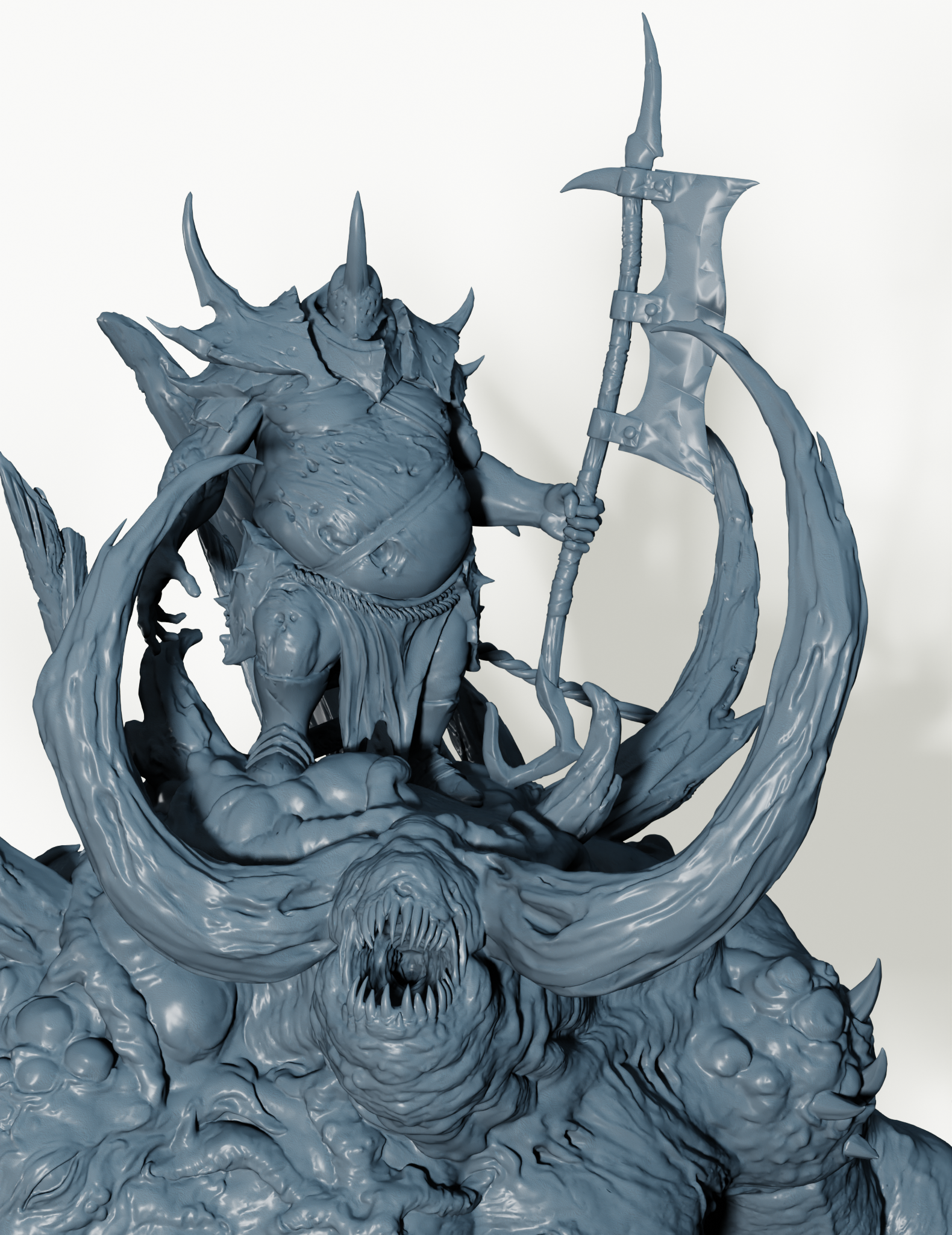 Cavalier Démon sur Titan corrompu