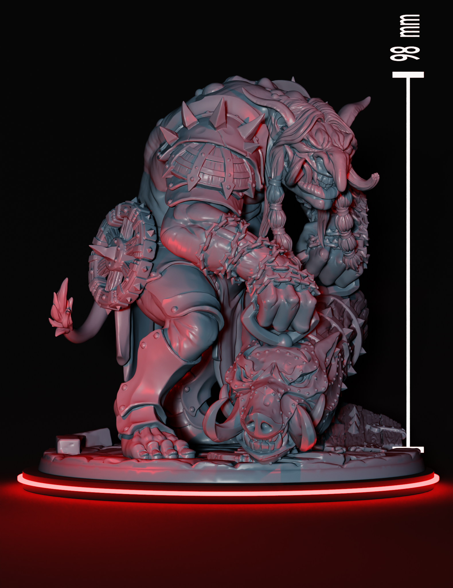 Troll de siège géant