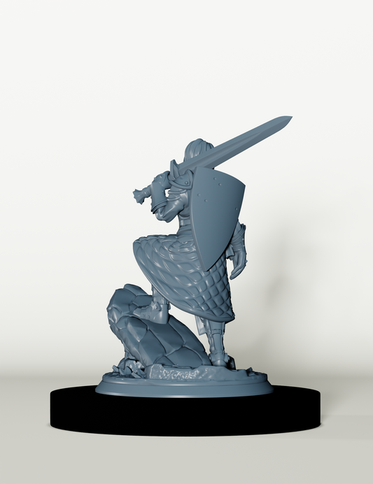 Valérie - Guerrière en Armure Lourde - Pathfinder 2e