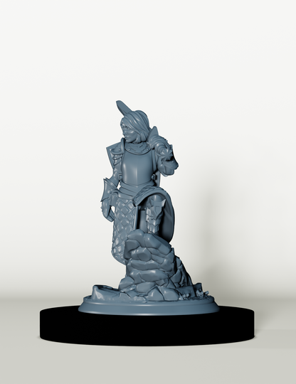 Valérie - Guerrière en Armure Lourde - Pathfinder 2e