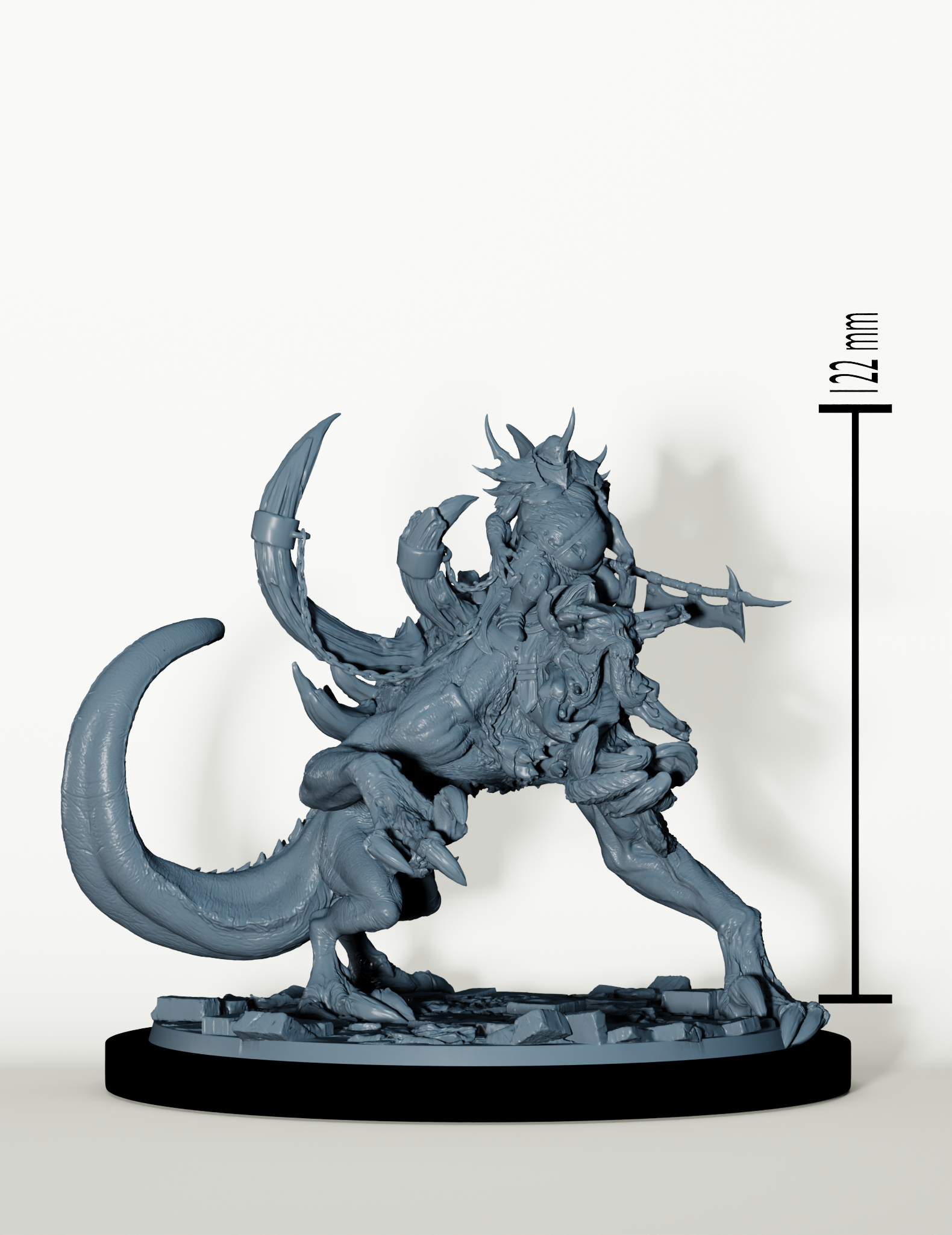 Set Cavaliers Démons sur bête corrompu