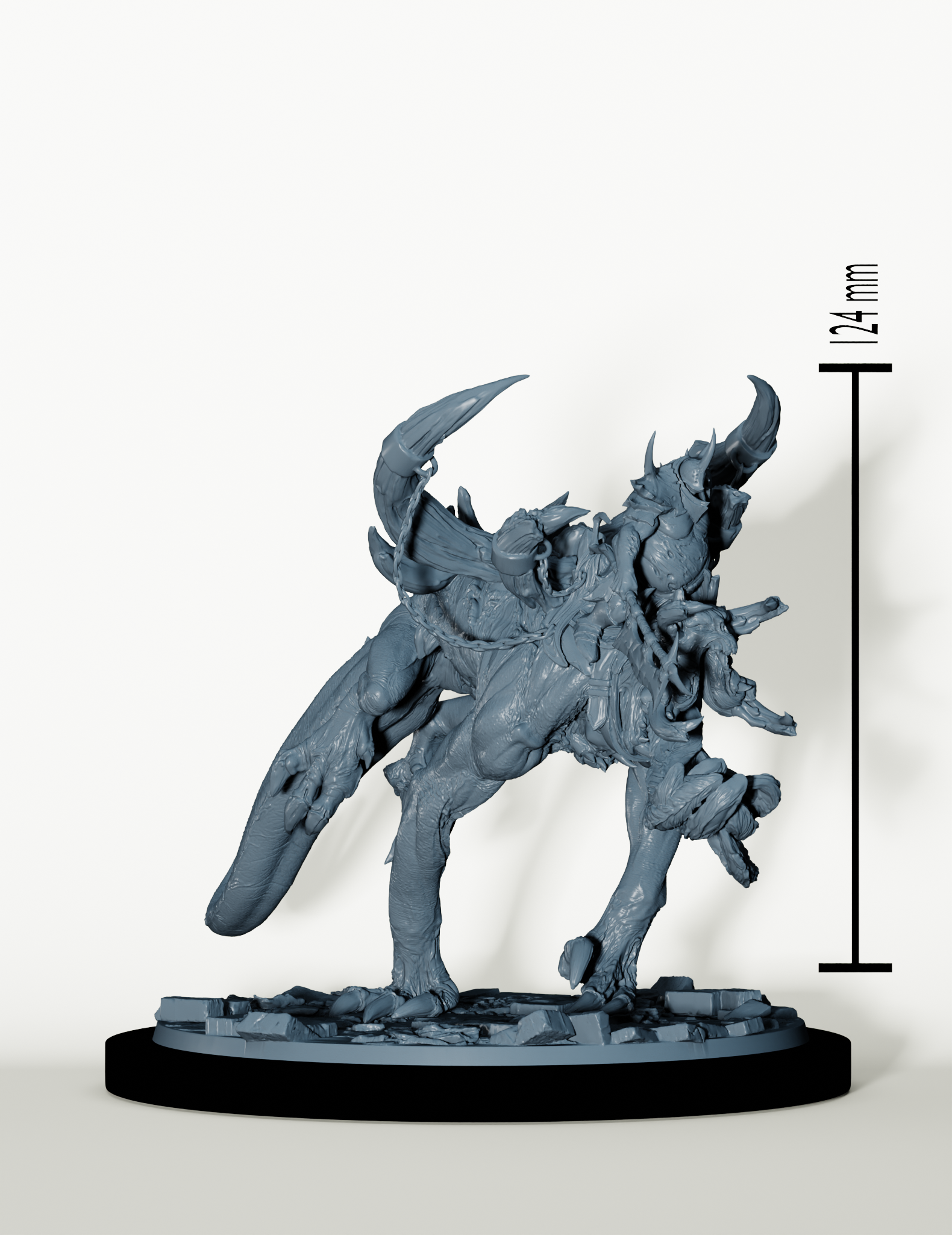 Set Cavaliers Démons sur bête corrompu