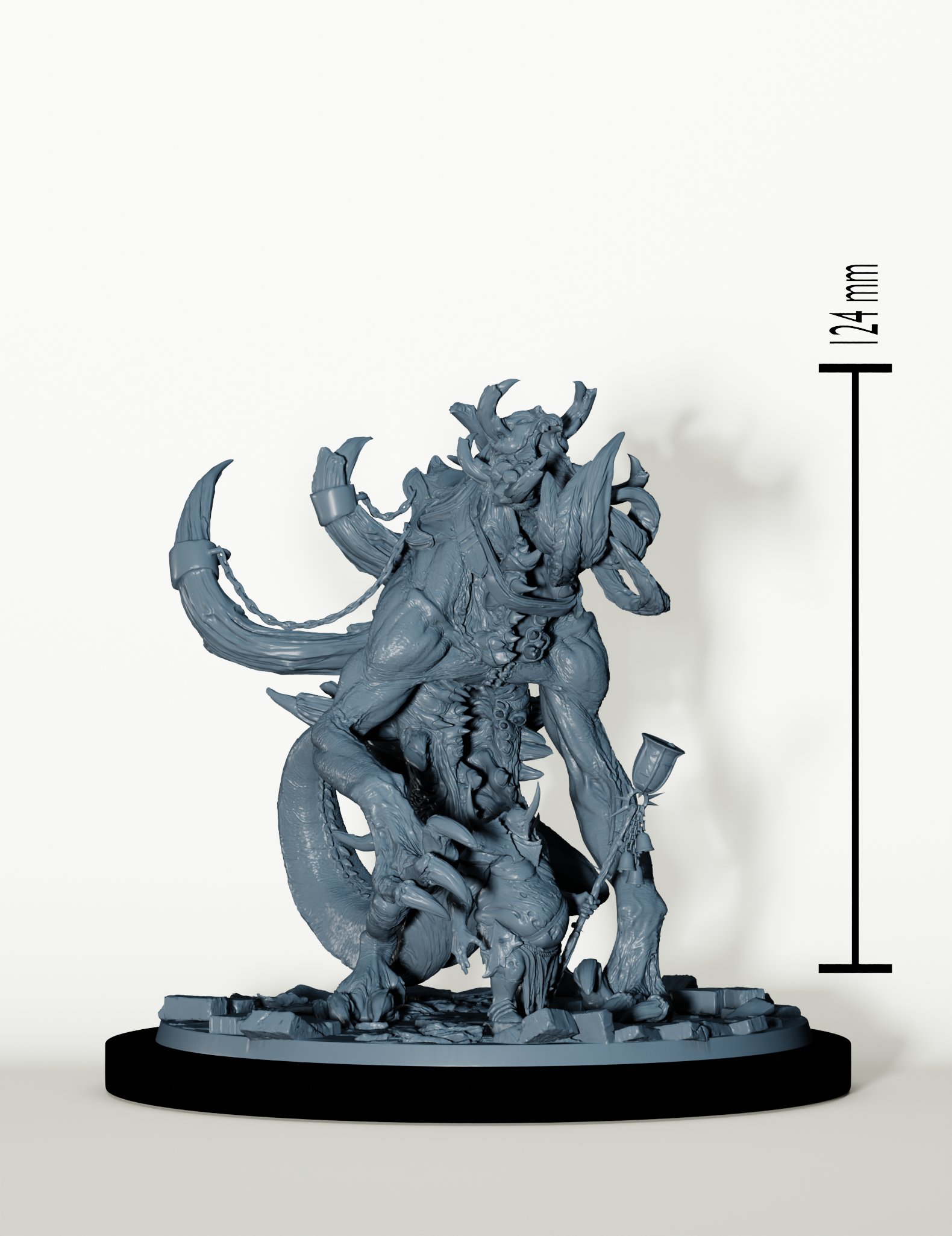 Set Cavaliers Démons sur bête corrompu