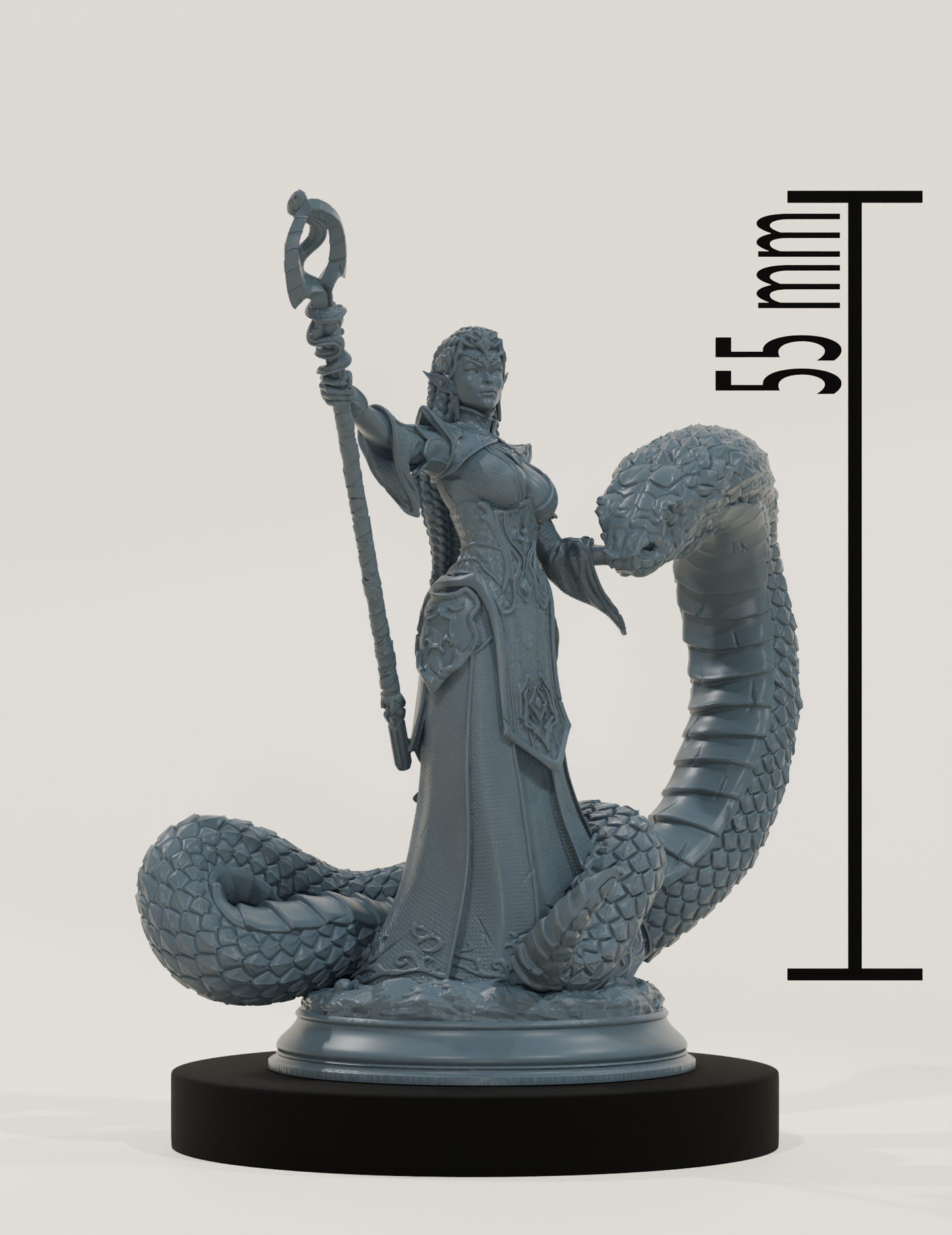 Ensorceleuse Elfe du Soleil (et son Serpent)