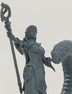 Ensorceleuse Elfe du Soleil (et son Serpent)
