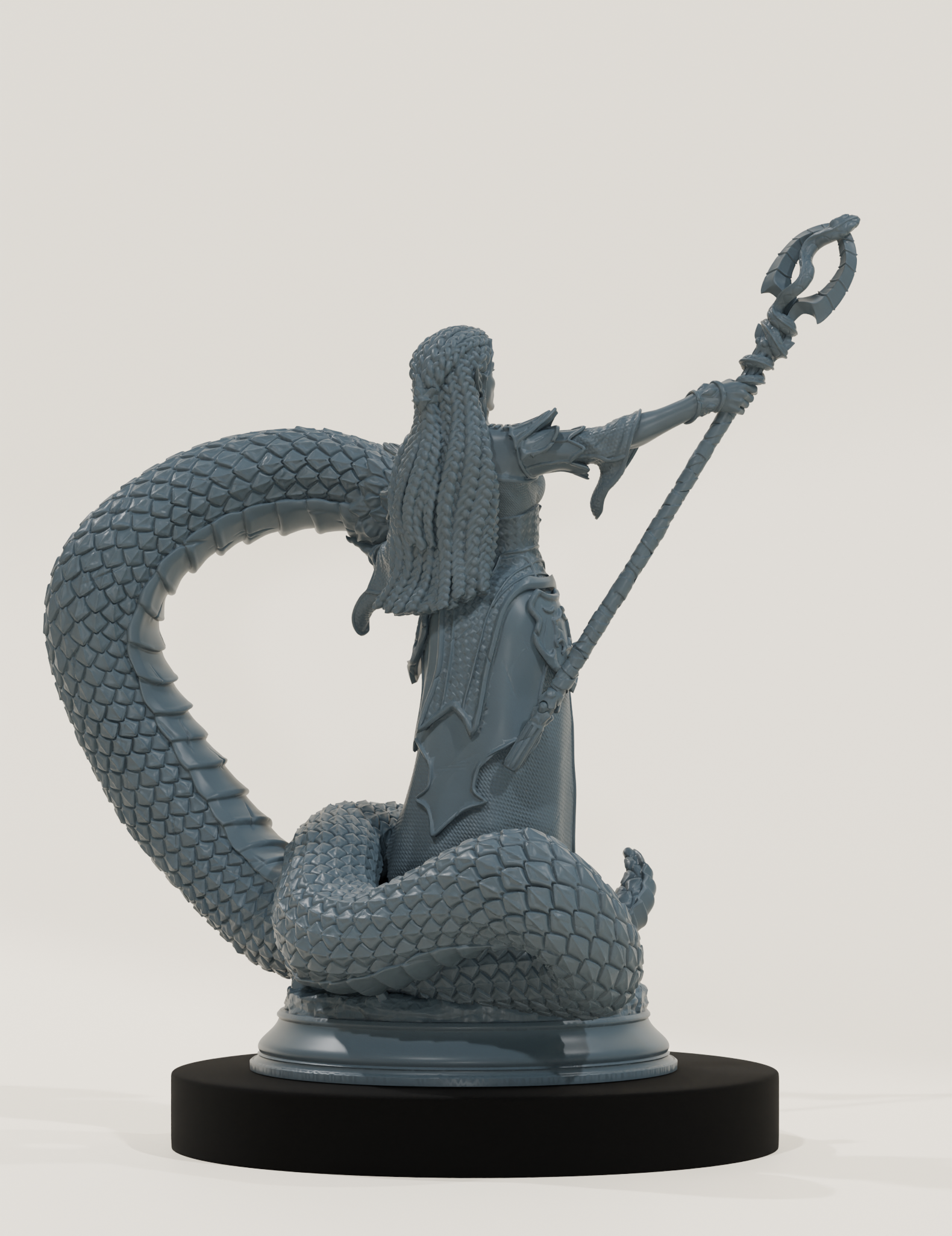 Ensorceleuse Elfe du Soleil (et son Serpent)