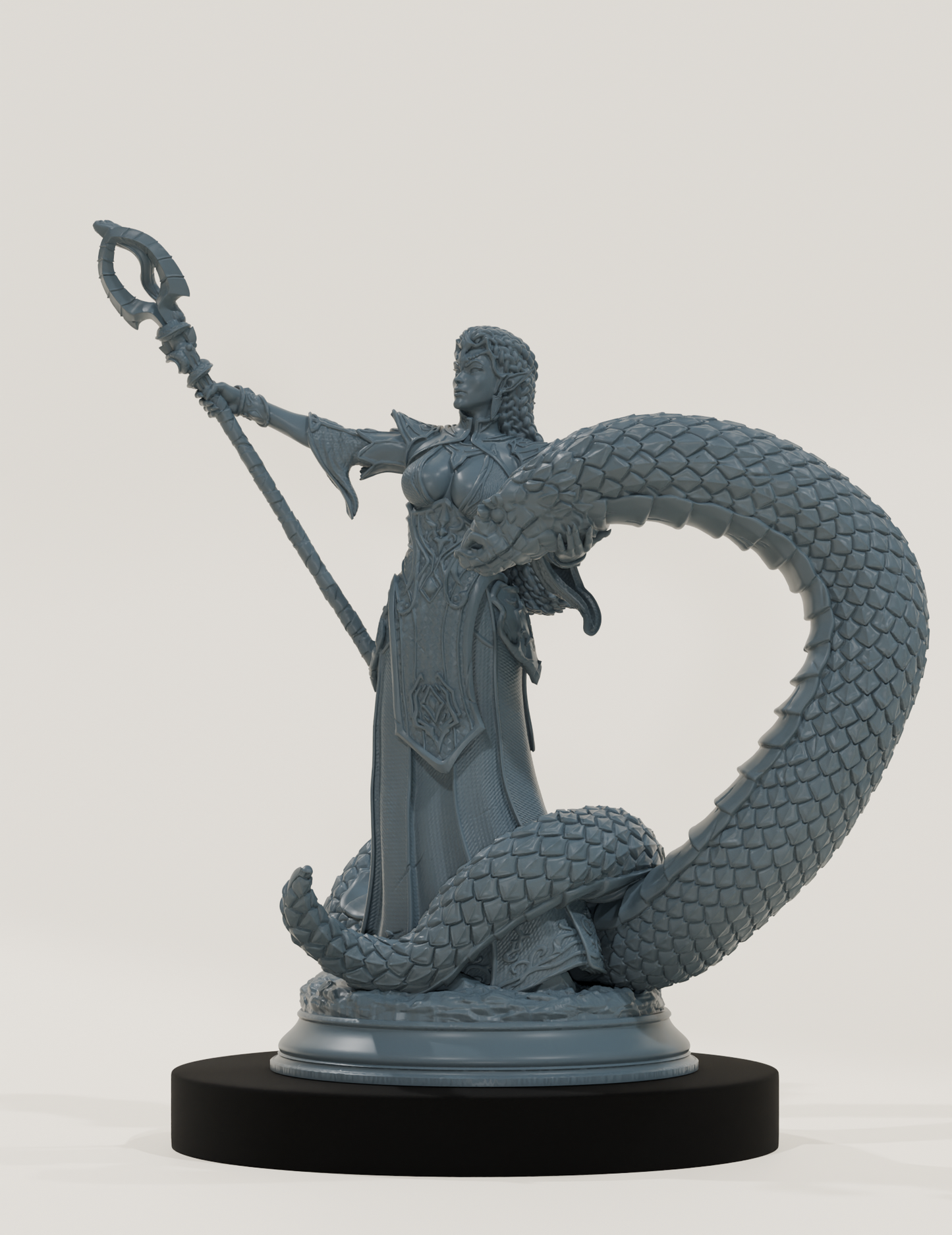 Ensorceleuse Elfe du Soleil (et son Serpent)