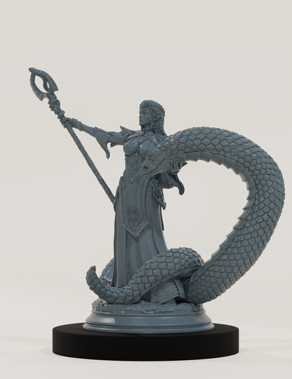 Ensorceleuse Elfe du Soleil (et son Serpent)