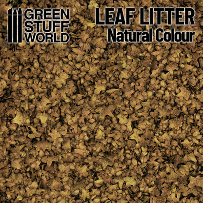 Feuilles Naturelles Grandes - Couleur Naturel