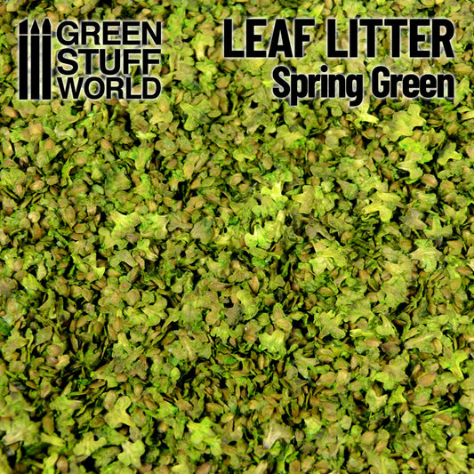 Feuilles Naturelles Grandes - Vert Printemps