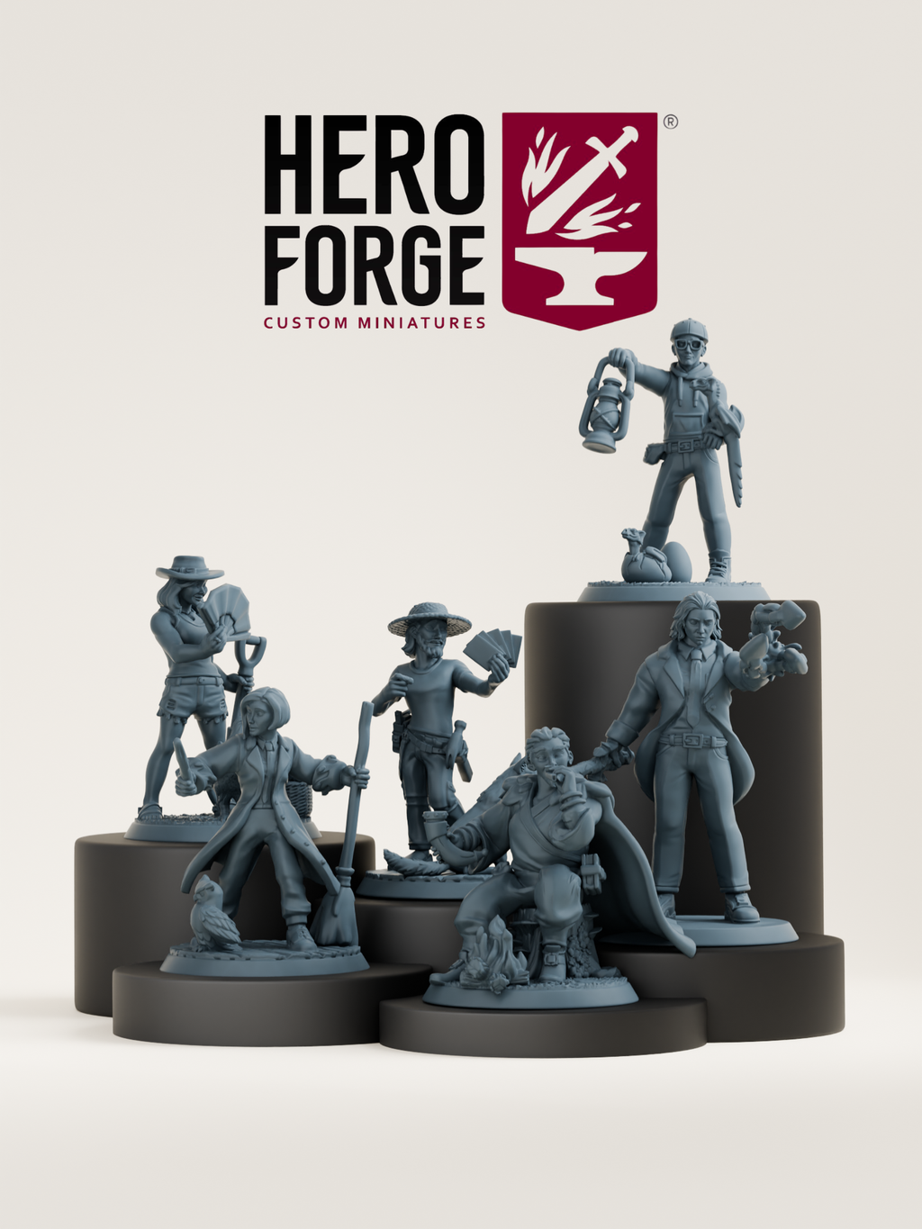 Figurine personnalisée Hero Forge