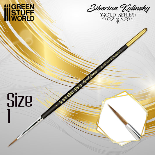 GOLD SERIES Pinceau Kolinsky Sibérien - 1