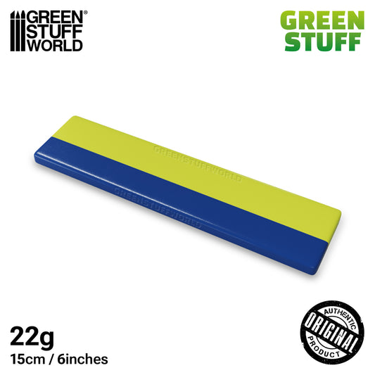 Résine Verte｜Green Stuff en bande 15 cm