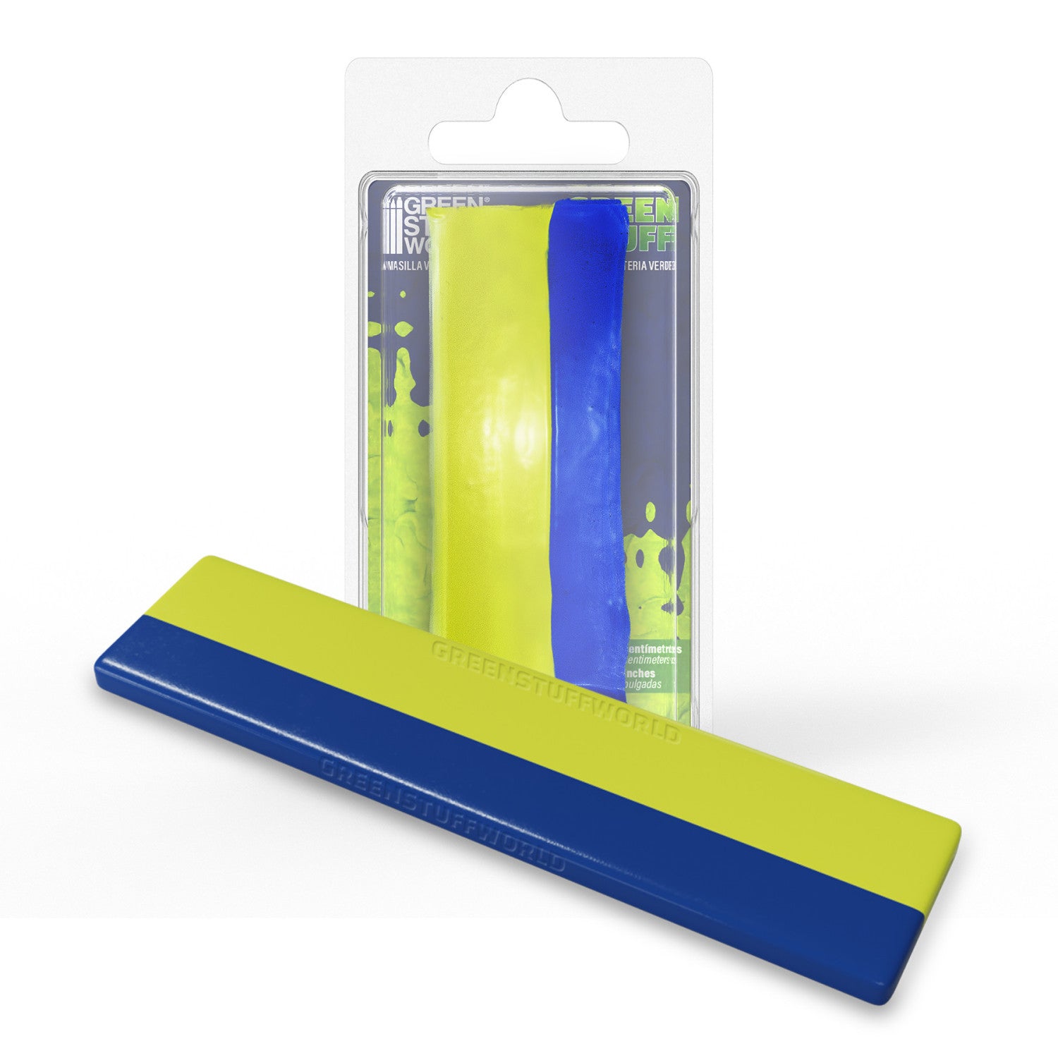 Résine Verte｜Green Stuff en bande 15 cm