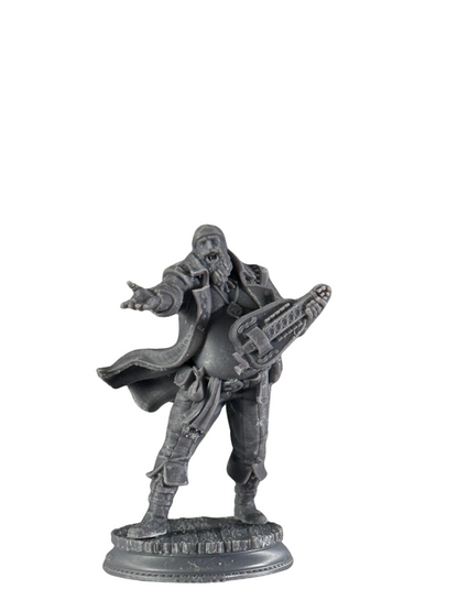 Humain pirate barde - imprimé 32mm